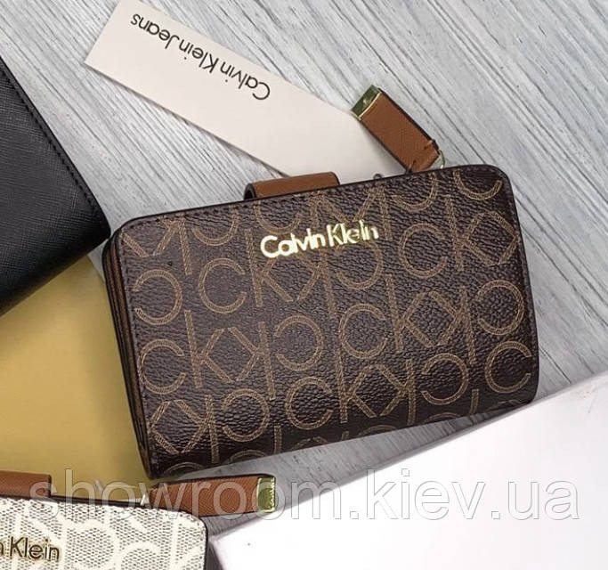 Жіночий брендовий гаманець Ск (13833) коричневий Київ - фото 2