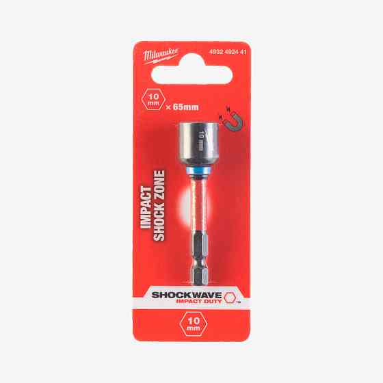 Насадка торцевая магнитная под внешний 6-гранник ShW MILWAUKEE, 10х65мм Одесса