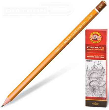 Олівець графітний "Koh-i-noor" 1500.B (за 1шт), шт Київ