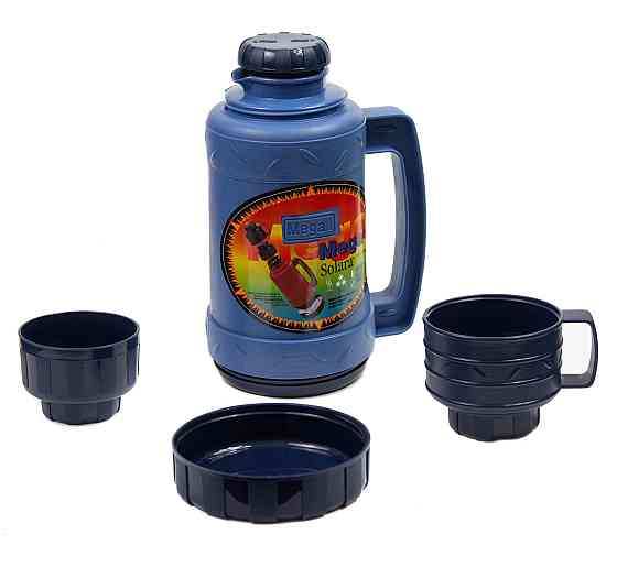 Термос Mega SO100CDBS 1 л, синій Київ