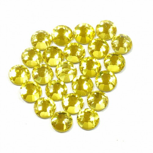 Стрази Swarovski лимонний, SS3 (1400 шт.) у баночці Київ - фото 2