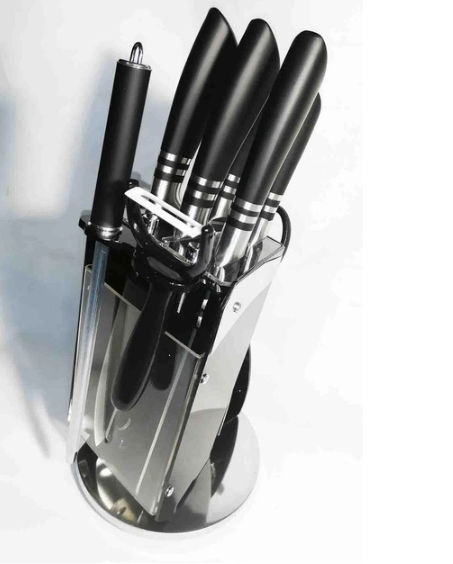 Набор кухонных ножей UNIQUE UN-1835 из нержавеющей стали: поварской, хлебный, универсальный, ножи для кухни Одесса - изображение 5