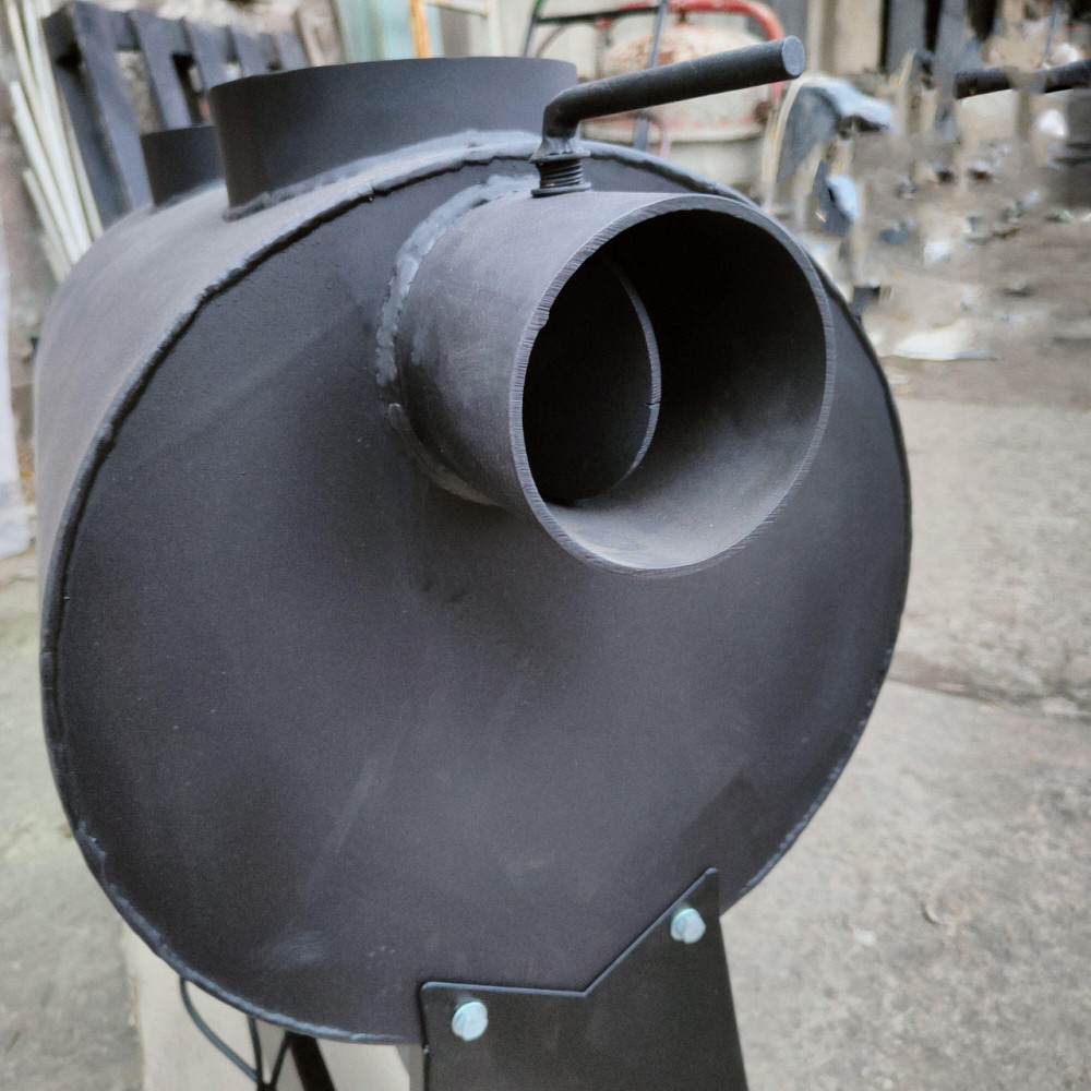 Піч буржуйка "Турбота" – Ефективне опалення для дому з регулюванням тепла Харків - фото 8