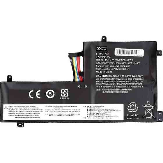 АКБ PowerPlant для ноутбука Lenovo Legion Y730 (L17M3PG2) (middle cable) 11.4V 4800mAh (NB481798) ( 14785 ) Харків