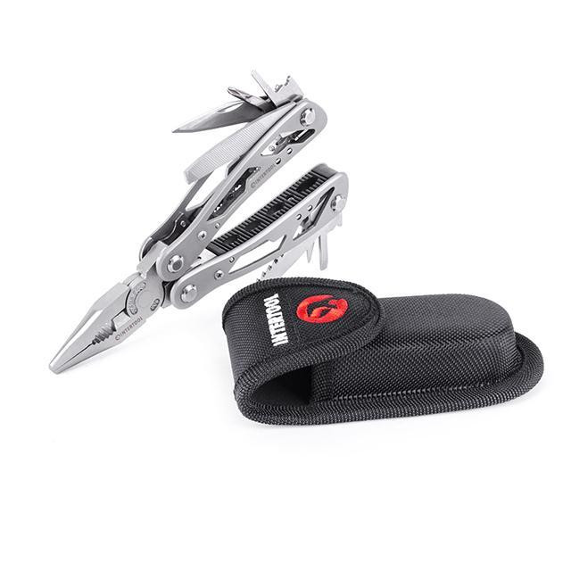 Мультитул INTERTOOL HT-0540 165 мм, 12 в 1, чохол - твій кишеньковий набір інструментів Львів - фото 9