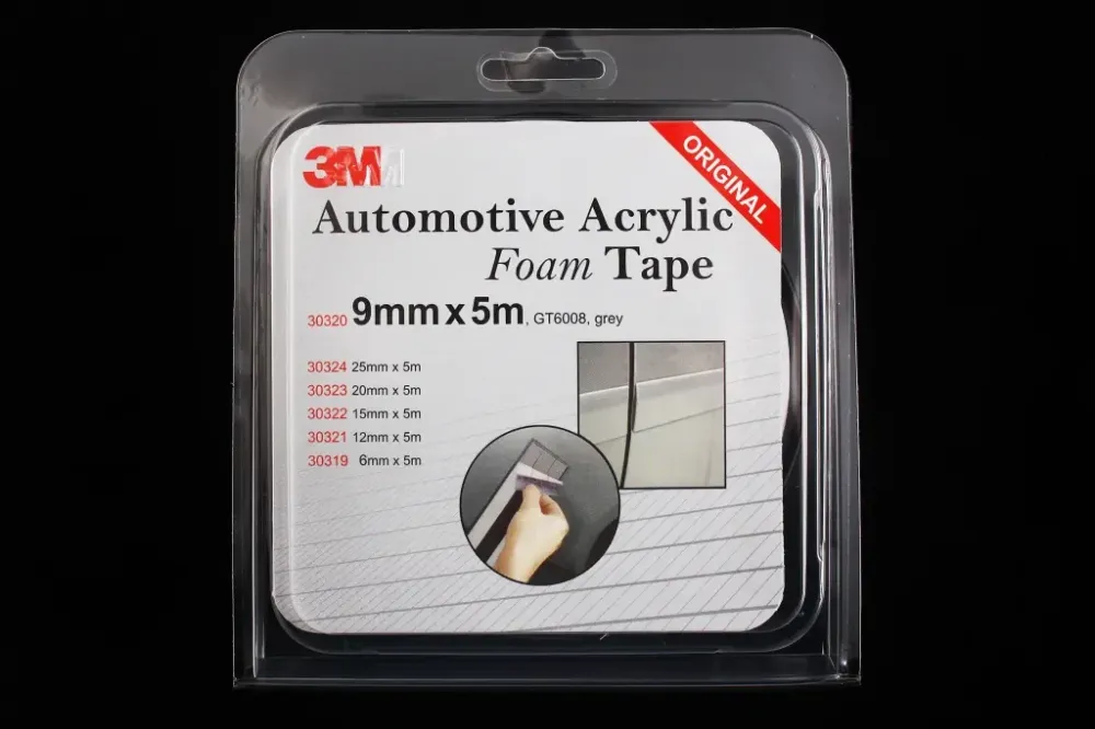 Скотч 2-сторонній сірий 0,8м 3M піноафровий 9м х 5м Вінниця - фото 2