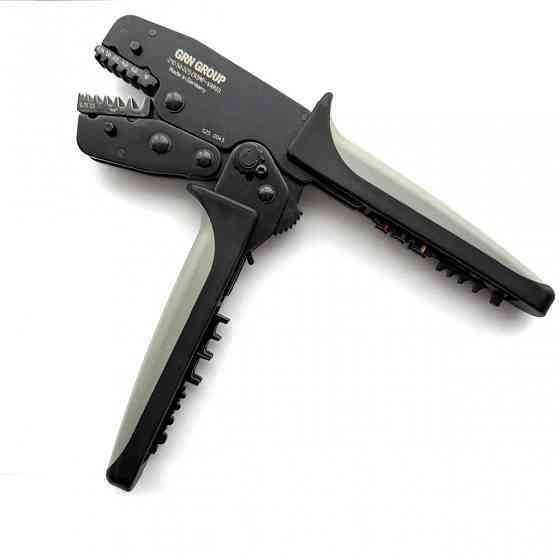 Кримпер зі змінними матрицями прес-кліщі для опресування наконечників GRN Crimp-Vario 3X Одеса