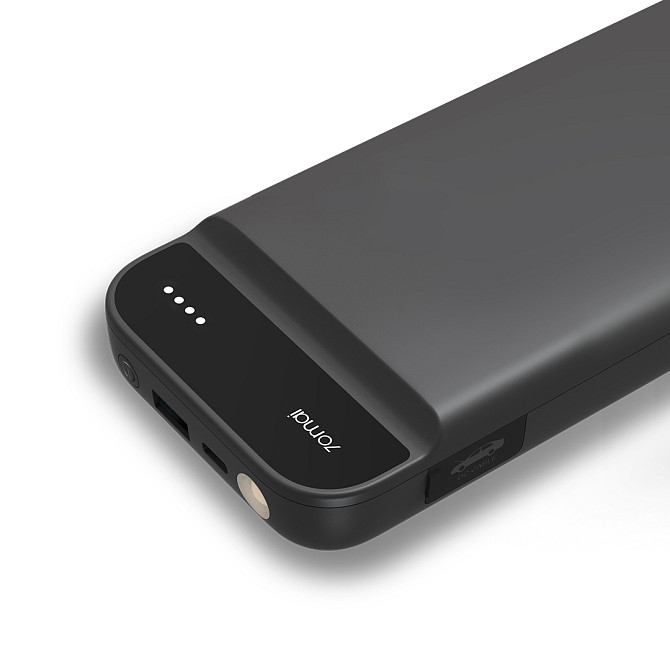 Автомобільний пуско-зарядний пристрій Xiaomi 70mai jump starter Midrive PS01 11000 mAh (Чорний) Николаев - изображение 4