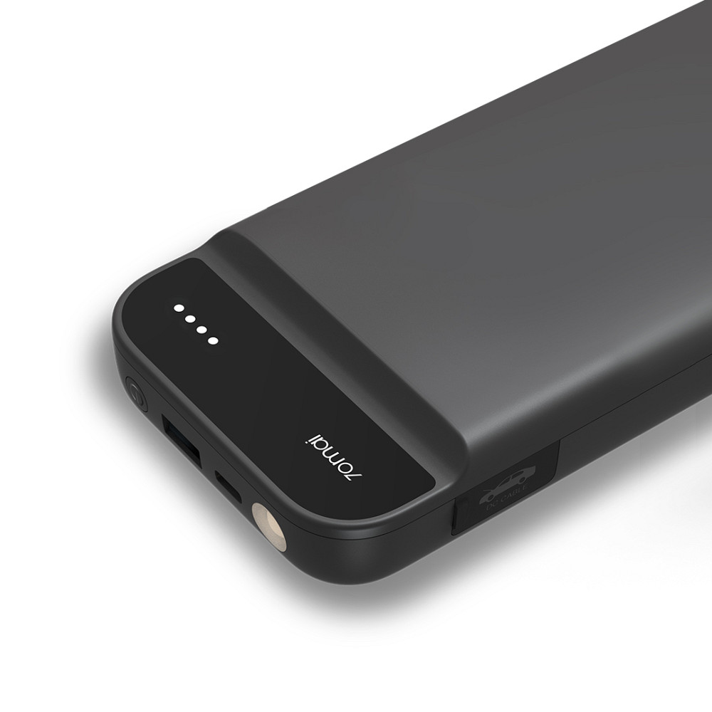 Автомобільний пуско-зарядний пристрій Xiaomi 70mai jump starter Midrive PS01 11000 mAh (Чорний) Николаев - изображение 4