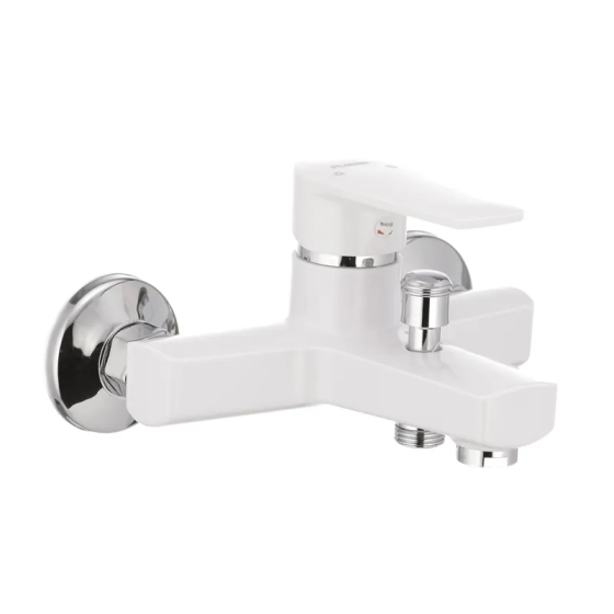 Змішувач для ванни Plamix Oscar-009 White    ( PM0025 ) 23741 Харків