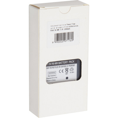 Акумуляторна батарея Motorola P040 Ni-MH 7.5V 2500mAh Power-Time (PTM-308) Вінниця - фото 5