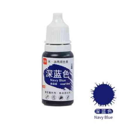 Пищевой краситель синий - 10г, материал: пигментные чернила, для тортов, печенья, мастики, мыла и т.д. Киев