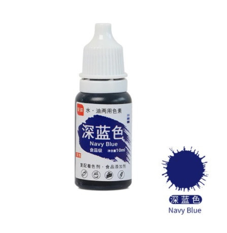 Пищевой краситель синий - 10г, материал: пигментные чернила, для тортов, печенья, мастики, мыла и т.д. Киев - изображение 1
