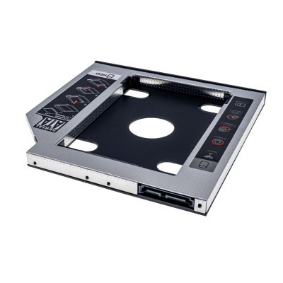 Фрейм-переходник Grand-X HDD 2,5'' SATA2/SATA3 Slim 9,5mm (HDC-24С) Винница - изображение 2