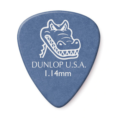 Медіатор Jim Dunlop Gator Grip Pick 1.14mm 12 шт. (417P1.14) Вінниця - фото 1