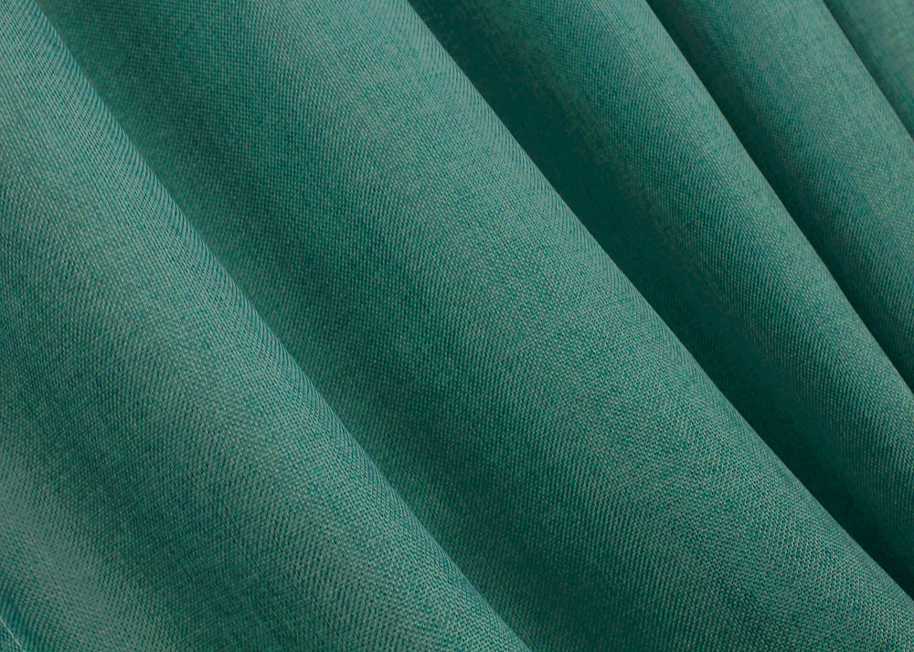 Комплект коротких штор VR-Textil Лен Мешковина № 111ш Бирюзовый 130х170 см 2 шт (35-0220) Киев - изображение 4