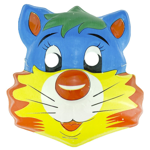 Маска детская Кот с усами 12 шт Киев - изображение 1