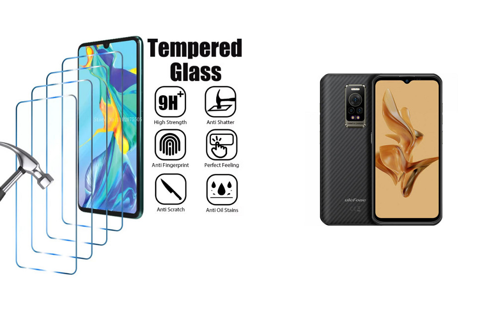 Захисне скло ArmorGlass для Ulefone Power Armor 17, Power Armor 17 Pro – стійке до подряпин та ударів Київ - фото 1