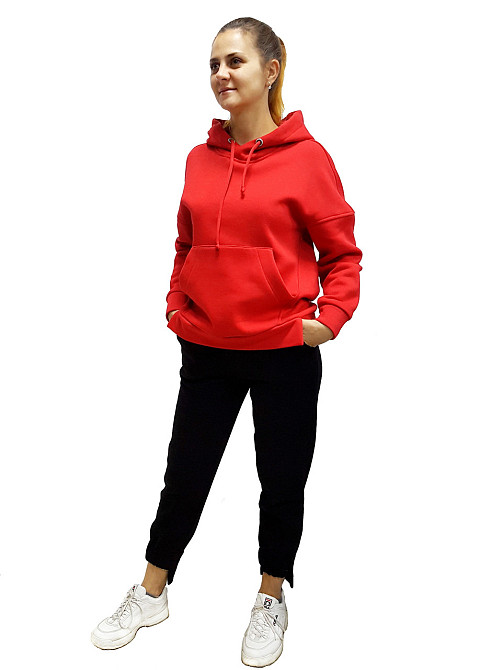 Женская зимняя толстовка на флисе Jasmin. р. S (44) Киев - изображение 1