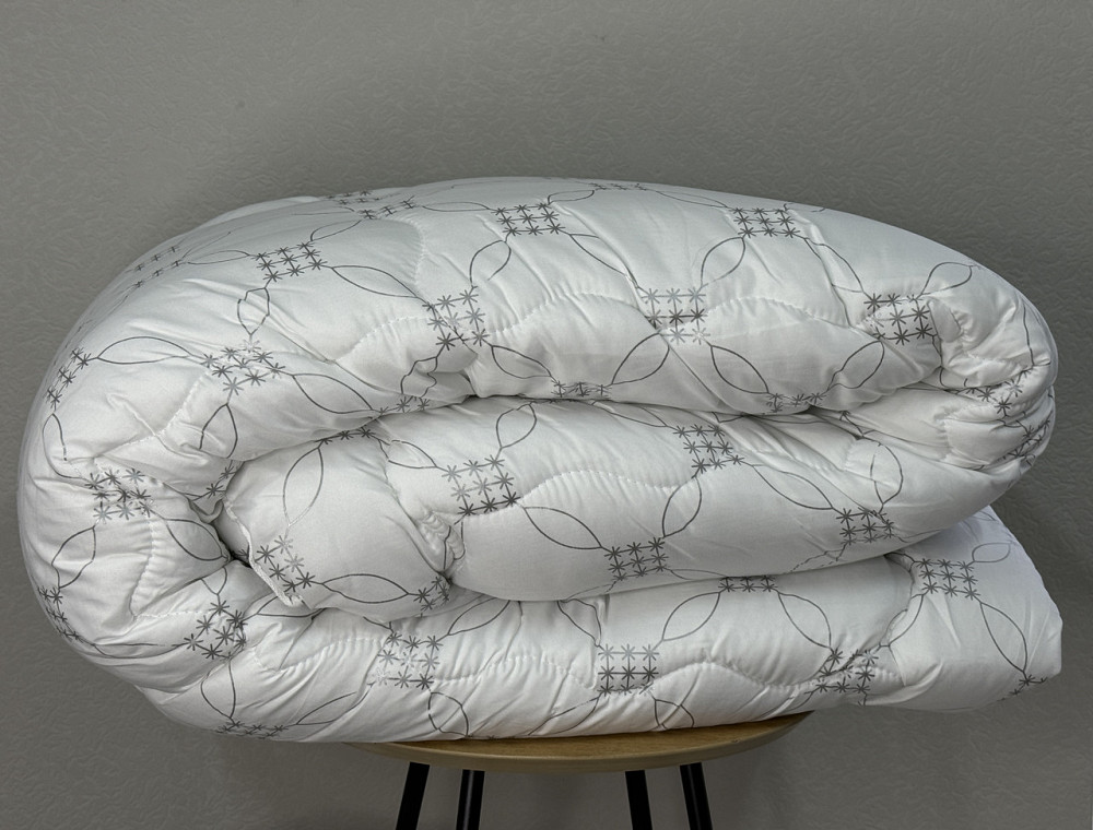 LeLeka Ковдра Leleka двоспальна 172х205 см штучний пух стьогана біла Коломыя - изображение 7