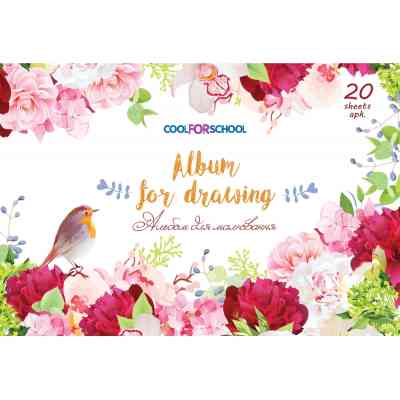 Альбом для малювання Cool For School на скобі, 20 аркушів (CF60902-09) Вінниця