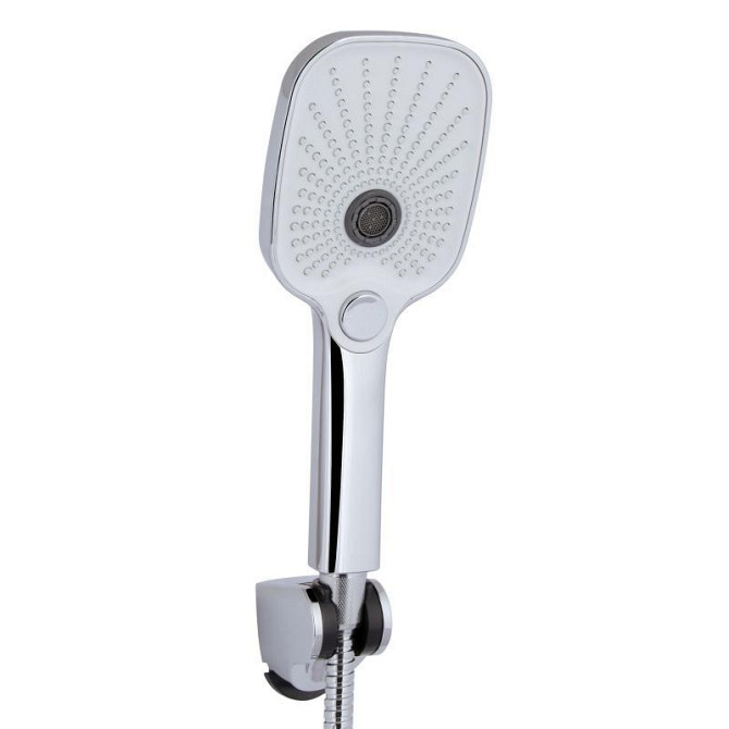 Змішувач для ванни з душовим гарнітуром Qtap Gemini QTGEM259CRM45681 Chrome Харків - фото 4