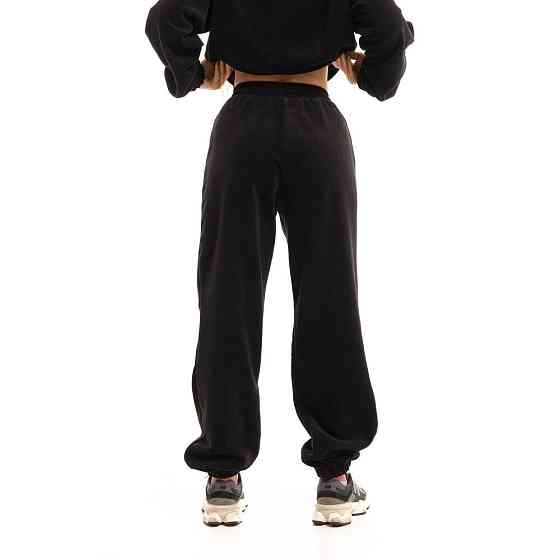 Чорний костюм зимовий флісовий. Жіночий теплий костюм Pobedov Huggi жіночий Київ