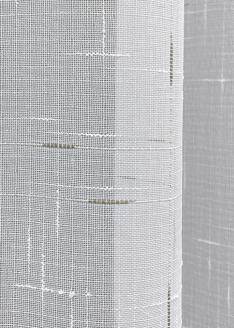 Тюль VR-Textil 1210т Ивонна Лен Белый с бронзовым вкраплением 400х250 см (43-059) Киев - изображение 8