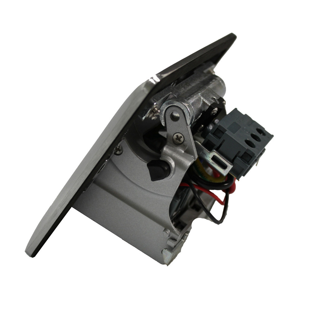 Розетка для пола с заземлением врезная 16А + 2USB (type C+A) 2.4А, IP44, алюминий Днепр - изображение 2