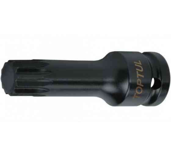 Головка з бітою SPLINE M14 77мм 1/2" ударна KADB1614L Toptul Винница