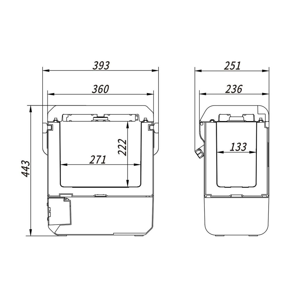 Компрессорный автохолодильник Alpicool P8 (9 литров). До -20 ℃. (12, 24, 220 вольт) Киев - изображение 7