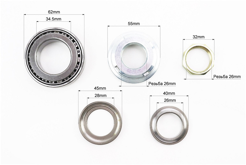 Підшипник кермовий в зборі (к-кт) Київ - фото 3
