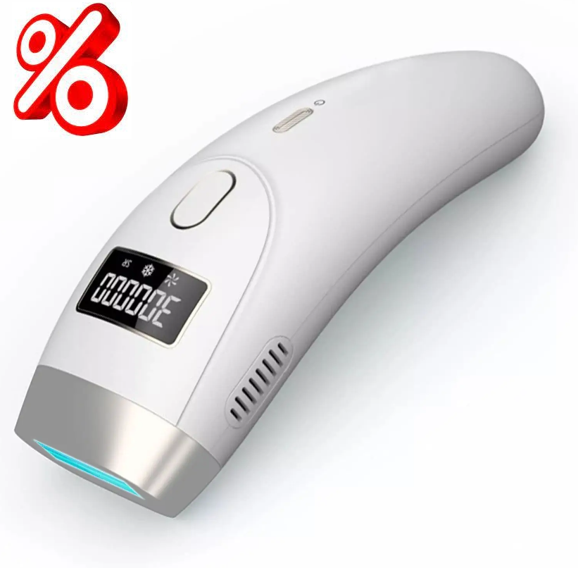 Фотоепілятор з охолодженням, епілятор, депілятор для обличчя, ніг та зони бікіні + інтенсивне імпульсне світло (технологія IPL) Дніпро - фото 1