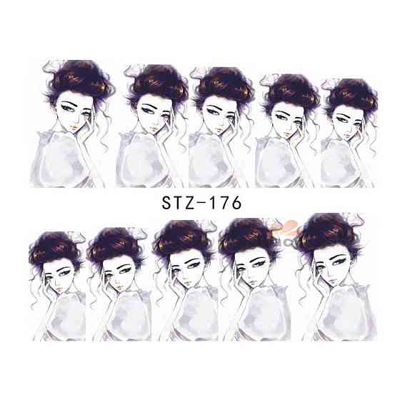 Наклейки для ногтей STZ-176 Киев