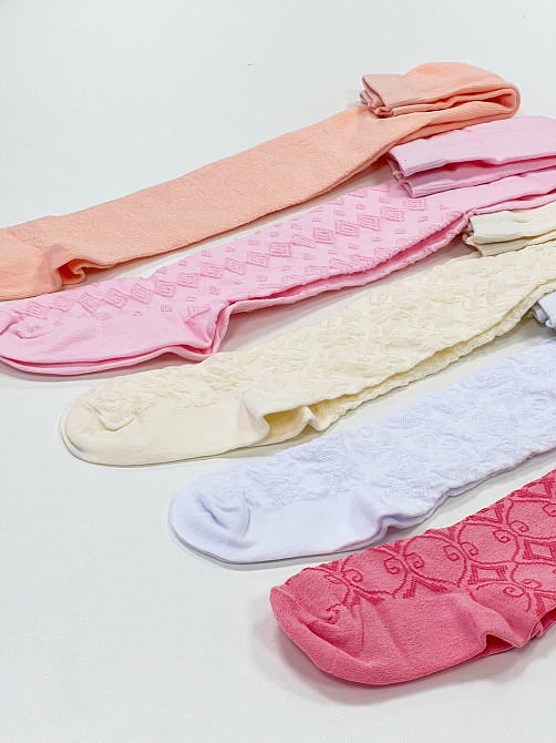 Колготки детские хлопковые Ажурные для девочек арт.902 в ассортименте 92-98 Черновцы - изображение 1