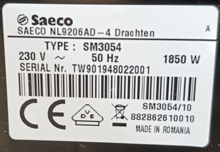 Кавоварка SAECO Picobaristo/Latte, Cappuccino, SM3054/2019p. Київ - фото 1