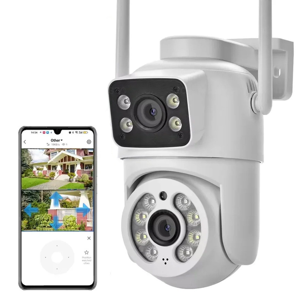 Уличная Wi-Fi камера видеонаблюдения 6Мп,Q13 SBR Киев - изображение 1