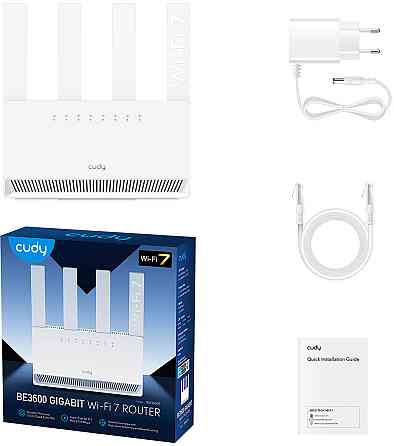 Маршрутизатор Cudy WR3600E, BE3600 Gigabit Wi-Fi 7 Router Вінниця