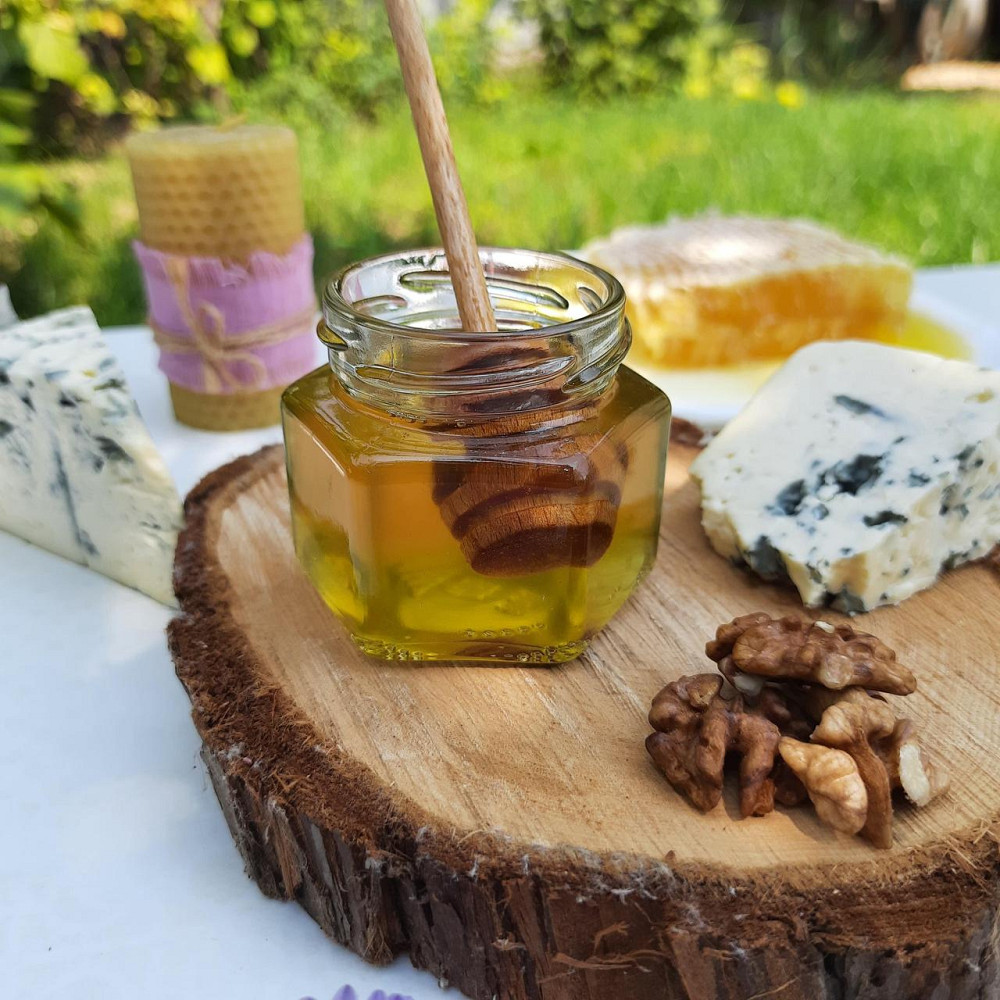 Домашний майский мед с собственной пасеки. Вес – 130 граммов Одесса - изображение 4