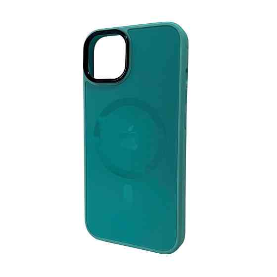 Чохол для смартфона AG Glass Sapphire MagSafe Logo for Apple iPhone 12/12 Pro Green Киев