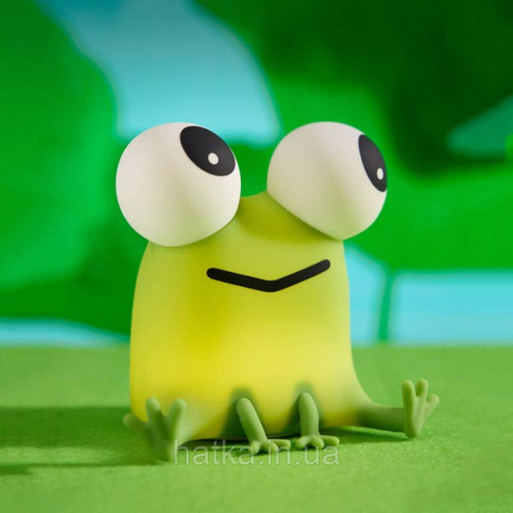 Ночник детский силиконовый сенсорный Лягушонок VALESO A061 для спальни аккумуляторный Киев - изображение 2