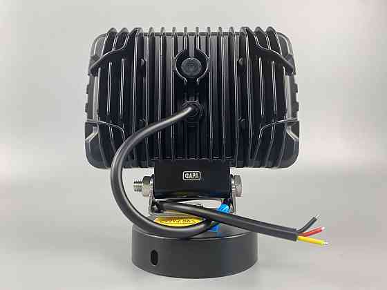 Фара LED квадратна 18 Led chip 12/24V. Широкий промінь + DRL світло + стробоскоп, світло 6500 К, IP67 Мукачево