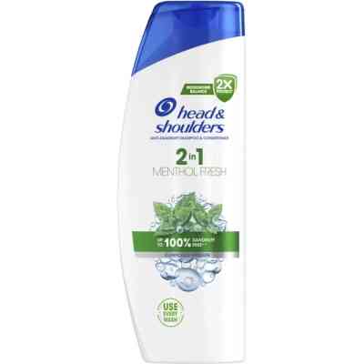 Шампунь Head &amp; Shoulders 2 в 1 Проти лупи Свіжість ментолу 625 мл (8700216305372) Вінниця