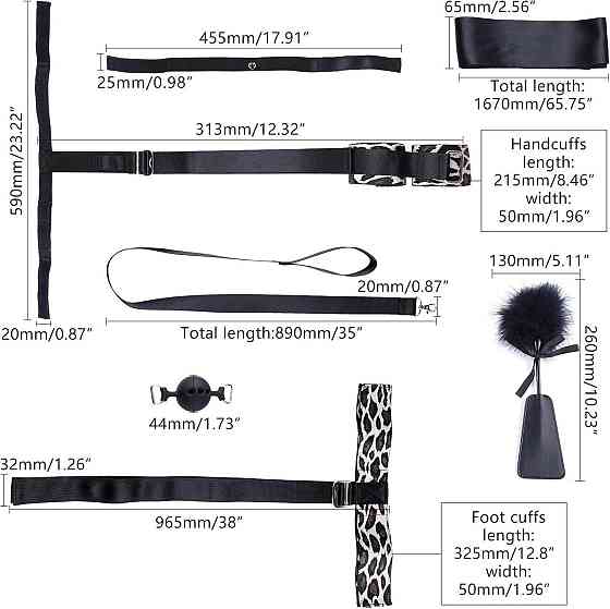 БДСМ-набір LOCKINK YEAHWOW Armbinder Restraint Set Black Sex Aura Київ