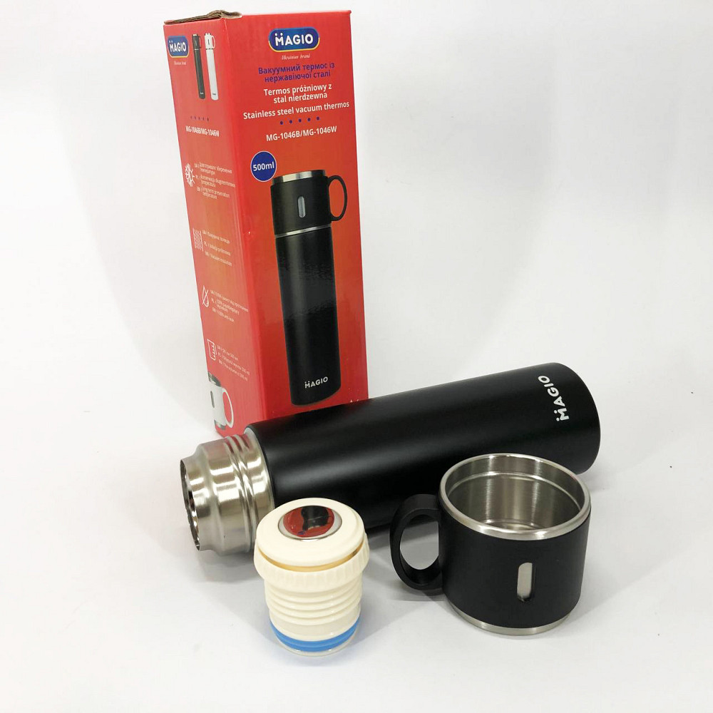 Универсальный качественный термос MAGIO, Термос металлический походный для напитков JK-54 Львов - изображение 6