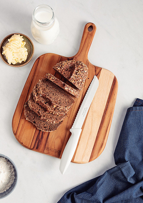 Ніж для хліба Tramontina Plenus light grey, 203 мм (6740794) Київ - фото 4