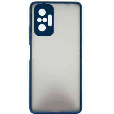 Чехол для мобильного телефона Dengos Matte Xiaomi Redmi Note 10 Pro (blue) (DG-TPU-MATT-78) Винница