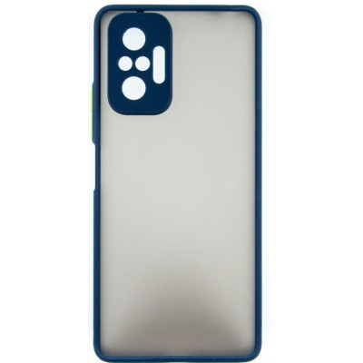 Чехол для мобильного телефона Dengos Matte Xiaomi Redmi Note 10 Pro (blue) (DG-TPU-MATT-78) Винница - изображение 1