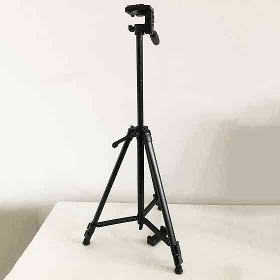 Штатив для блоггера TriPod 380A 0.50-1.35м, Штатив с устойчивой конструкцией для студии HX-19 Львов
