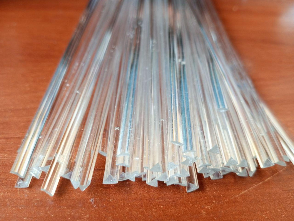 Електроди для пайки пластика - PMMA (оргстекло) трикутної форми 4мм Полтава - изображение 1